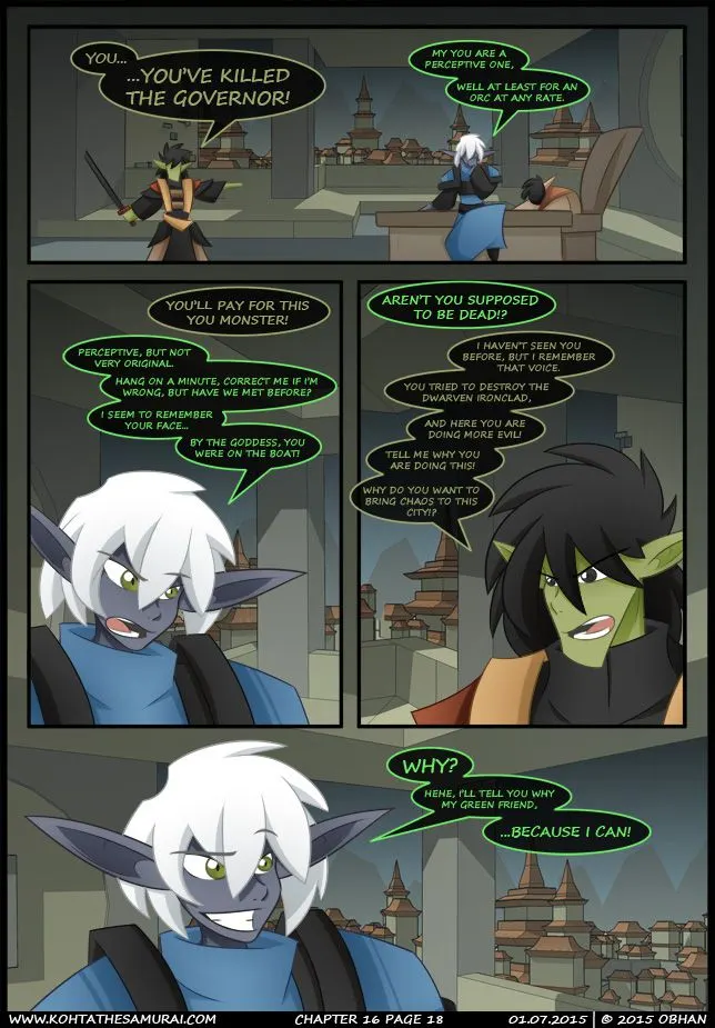 Kohta The Samurai  (Chapter 16 - Right Place, Wrong Time) — page 18