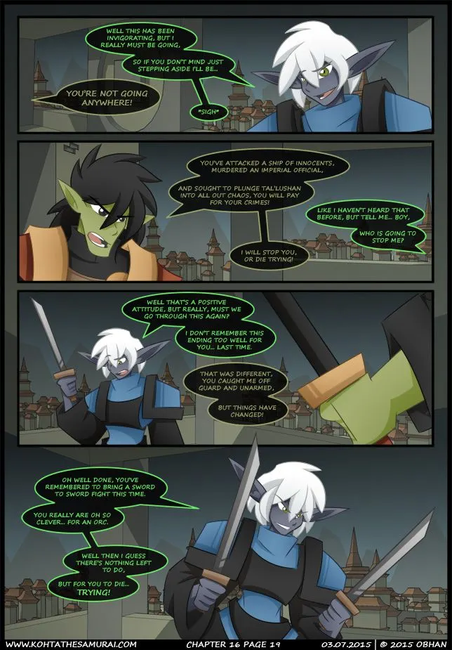 Kohta The Samurai  (Chapter 16 - Right Place, Wrong Time) — page 19