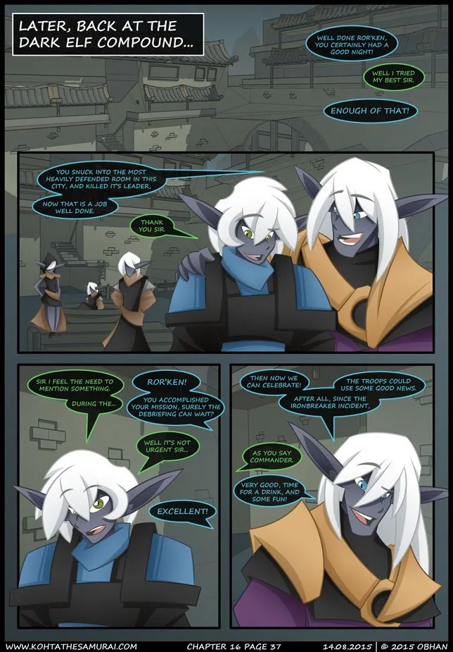 Kohta The Samurai  (Chapter 16 - Right Place, Wrong Time) — page 37