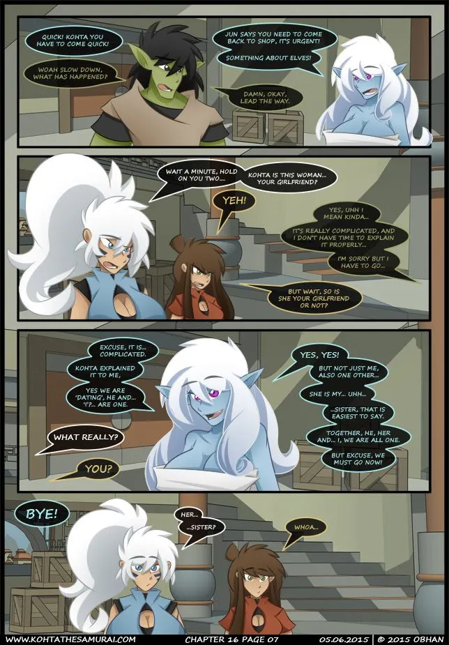 Kohta The Samurai  (Chapter 16 - Right Place, Wrong Time) — page 7