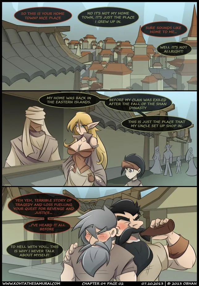 Kohta The Samurai  (Chapter 09 - Where The Heart Is) — page 2