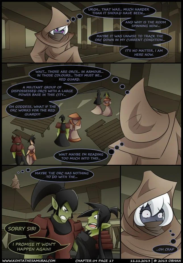 Kohta The Samurai  (Chapter 09 - Where The Heart Is) — page 17