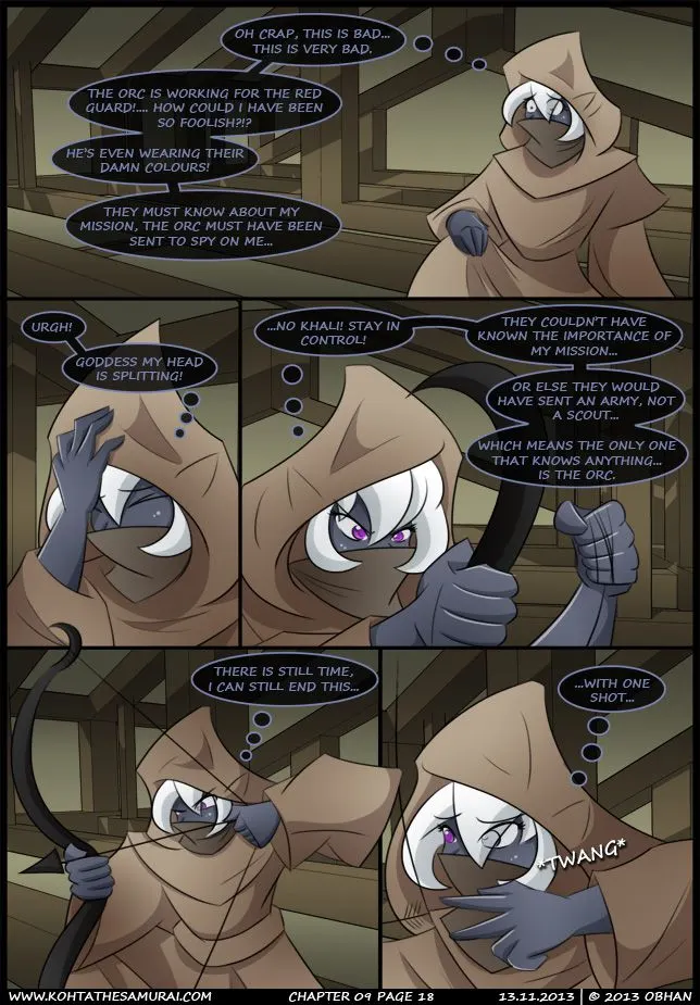 Kohta The Samurai  (Chapter 09 - Where The Heart Is) — page 18