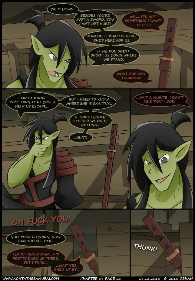 Kohta The Samurai  (Chapter 09 - Where The Heart Is) — page 20