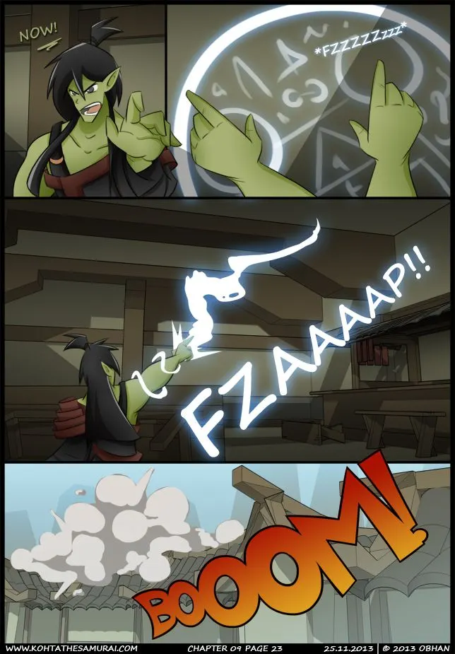 Kohta The Samurai  (Chapter 09 - Where The Heart Is) — page 23