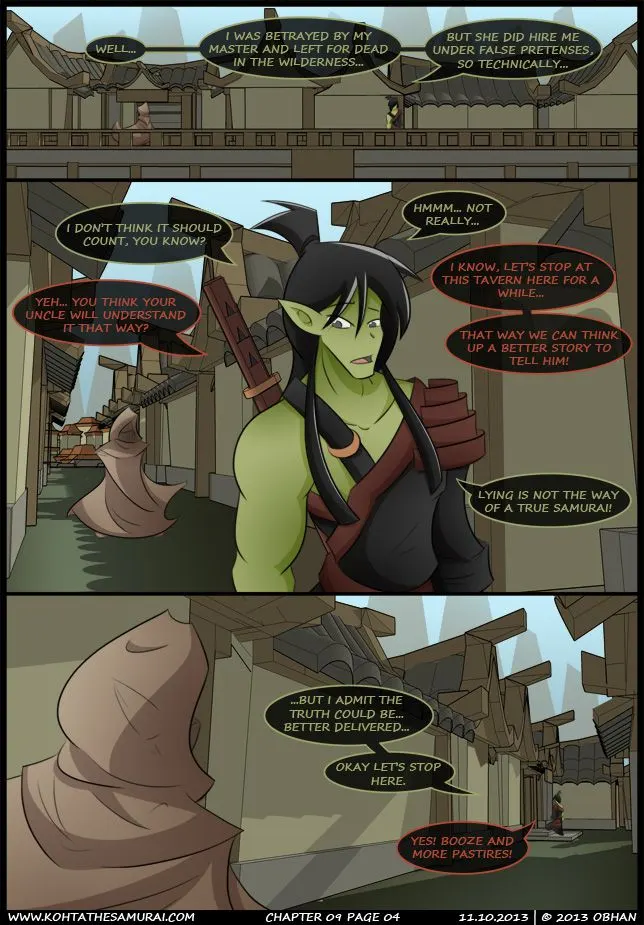 Kohta The Samurai  (Chapter 09 - Where The Heart Is) — page 4
