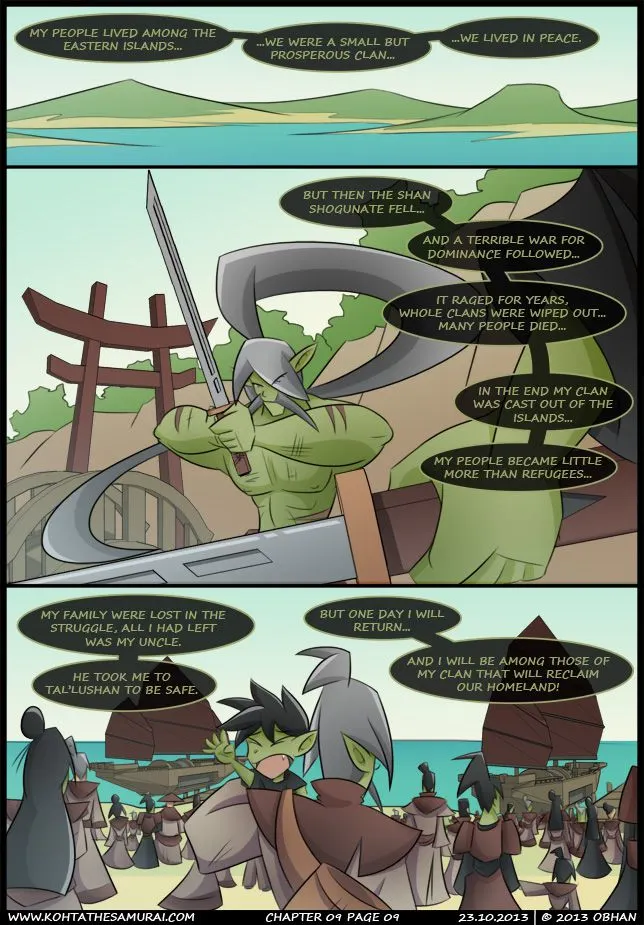 Kohta The Samurai  (Chapter 09 - Where The Heart Is) — page 9