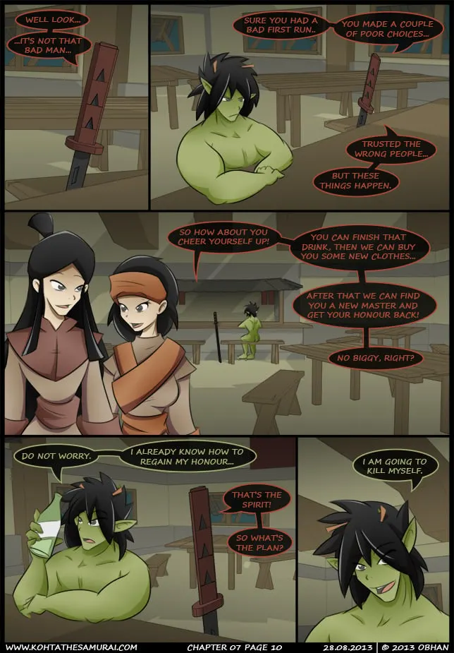 Kohta The Samurai  (Chapter 007) — page 10