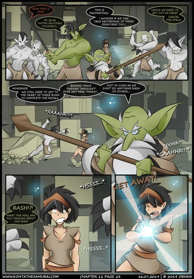 Kohta The Samurai  (Chapter 12 - Mindwalker) — page 23