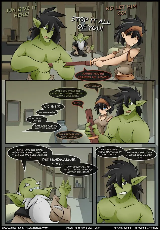 Kohta The Samurai  (Chapter 12 - Mindwalker) — page 5