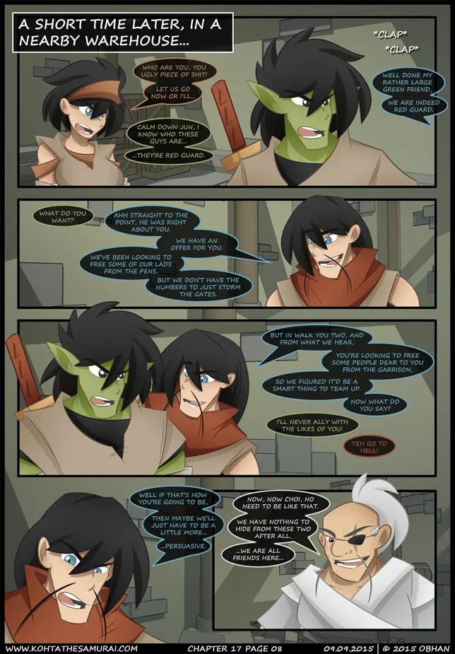 Kohta The Samurai  (Chapter 017) — page 8