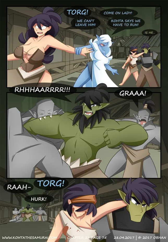 Kohta The Samurai  (Chapter 021) — page 75