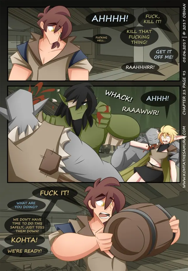 Kohta The Samurai  (Chapter 021) — page 91