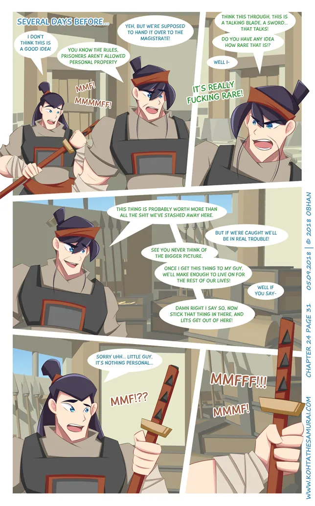 Kohta The Samurai  (Chapter 024) — page 36