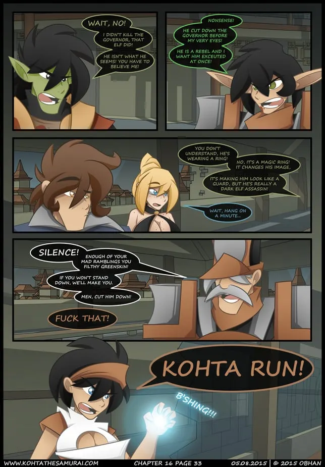 Kohta The Samurai  (Chapter 016) — page 33