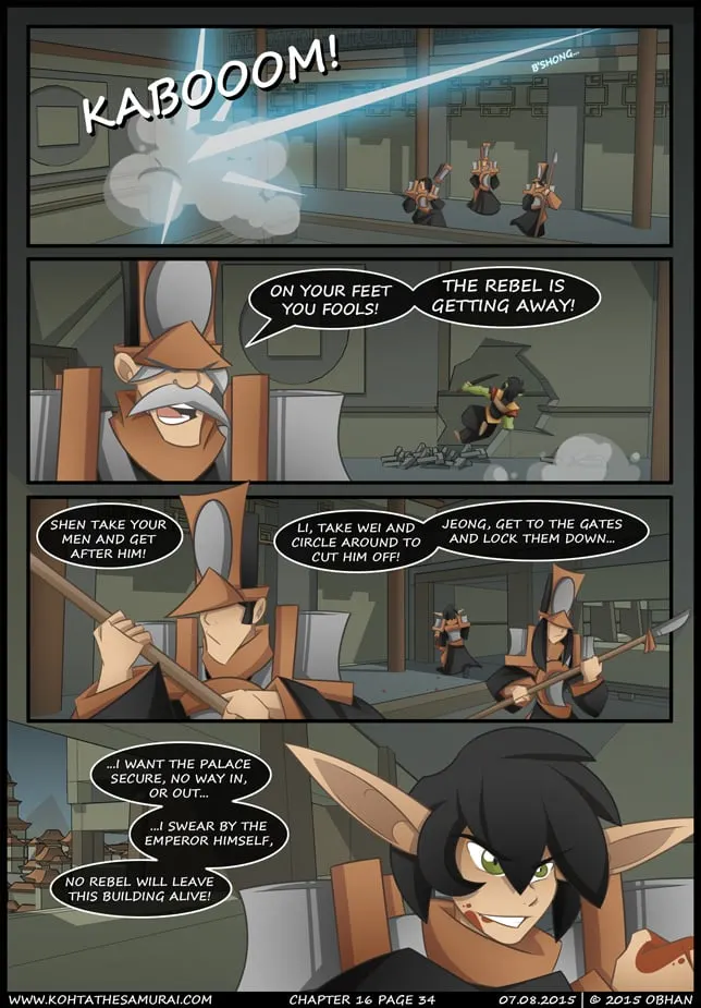 Kohta The Samurai  (Chapter 016) — page 34