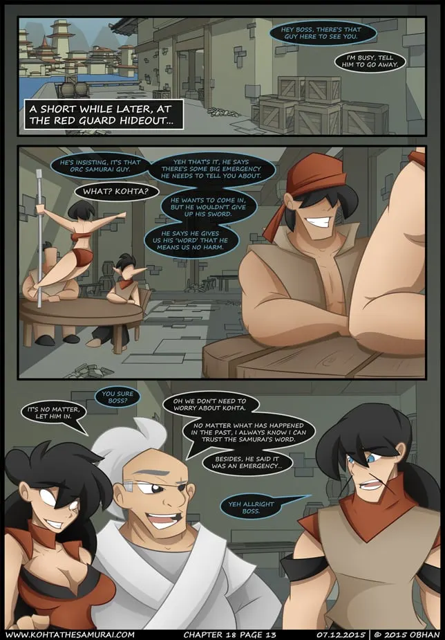 Kohta The Samurai  (Chapter 018) — page 13