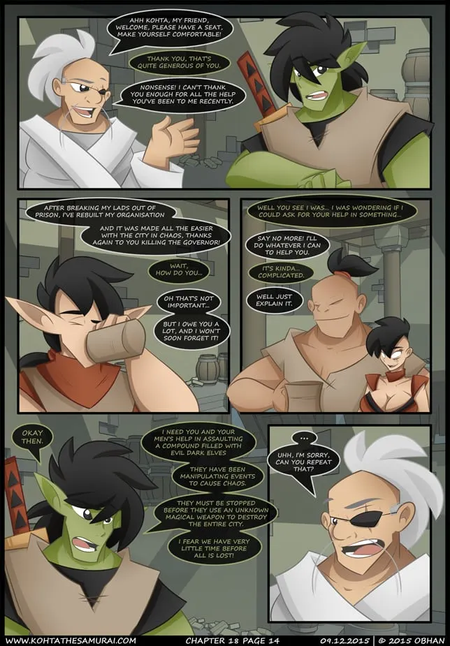 Kohta The Samurai  (Chapter 018) — page 14