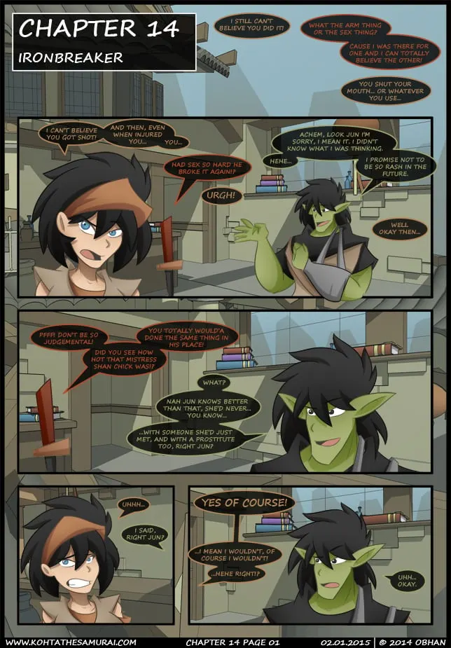 Kohta The Samurai  (Chapter 014) — page 1