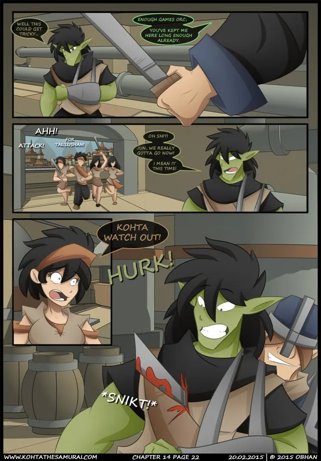 Kohta The Samurai  (Chapter 014) — page 22