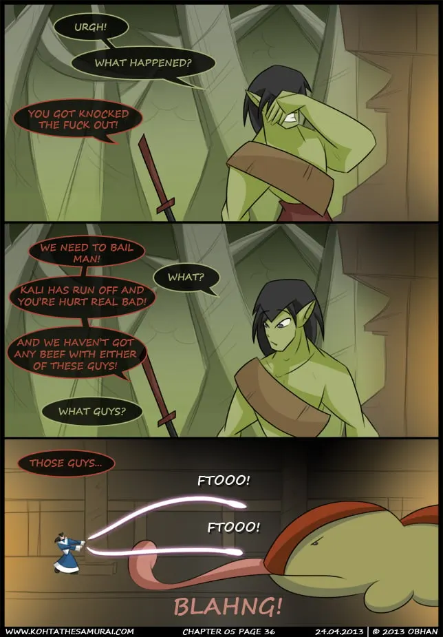Kohta The Samurai  (Chapter 005) — page 36