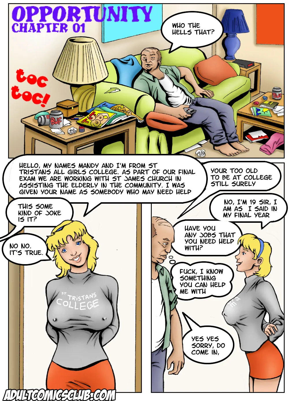 Old Man/s Opportunity  (Chapter 01) — page 1