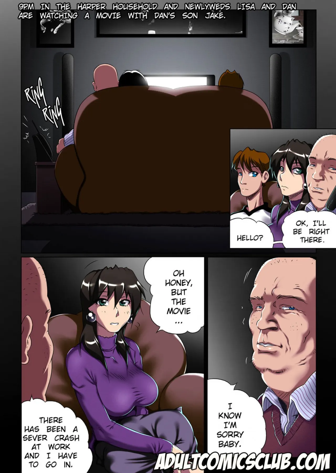 The Horny Stepmother  (Chapter 1) — page 2