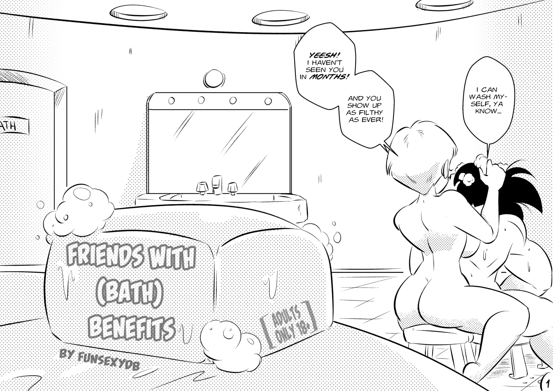 Friends With BenefitsDragon Ball Z  (Chapter 01) — page 1
