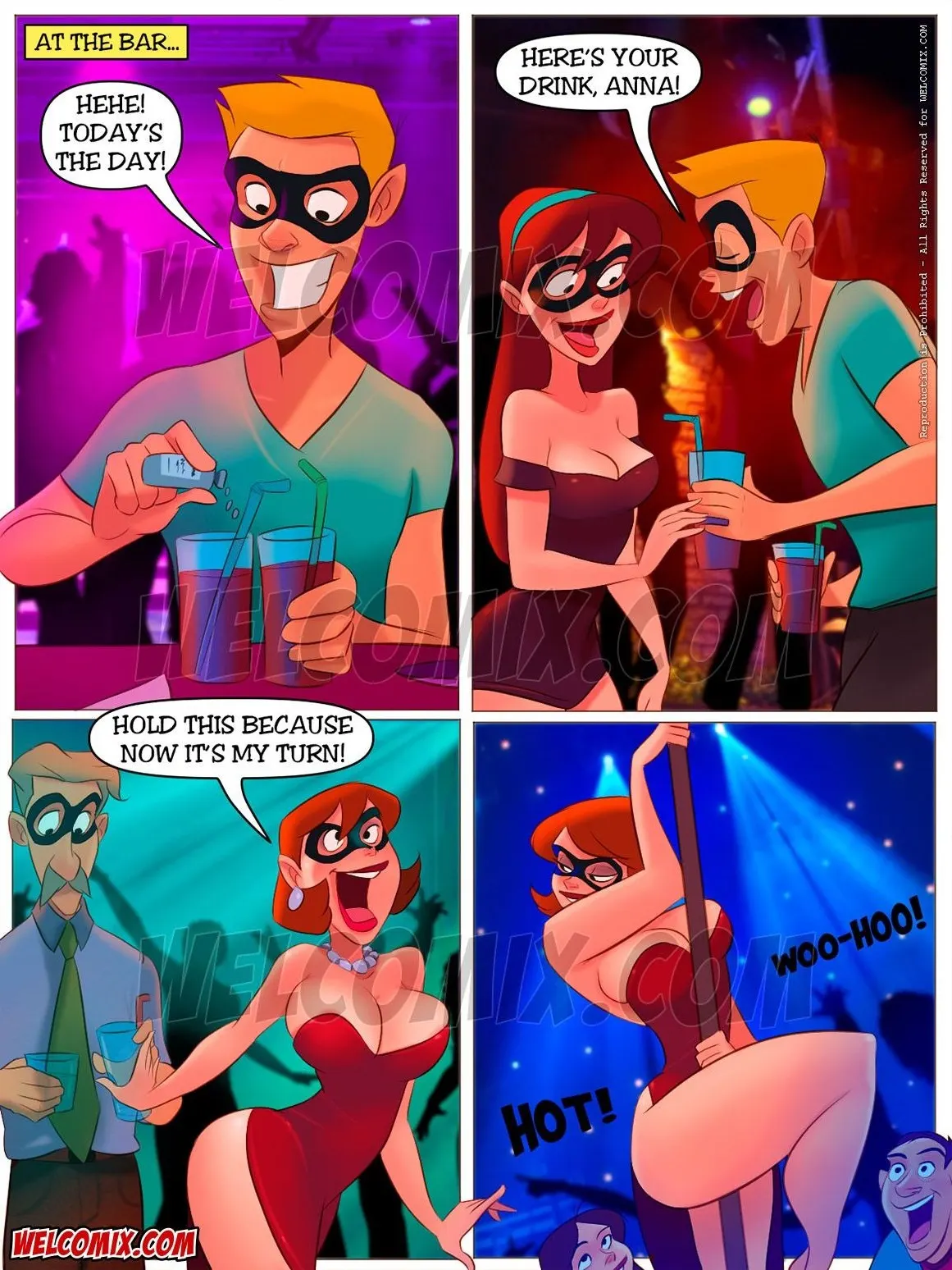 Naughty Fam  (Chapter 18 - Night At Swing Club) — page 8