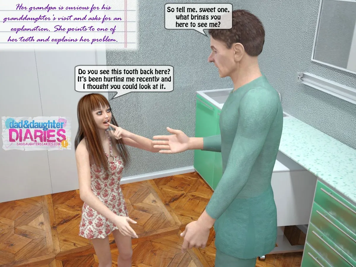 Dad And Daughter Diaries  (Chapter 09 - My Grandpa Was A Dentist) — page 3