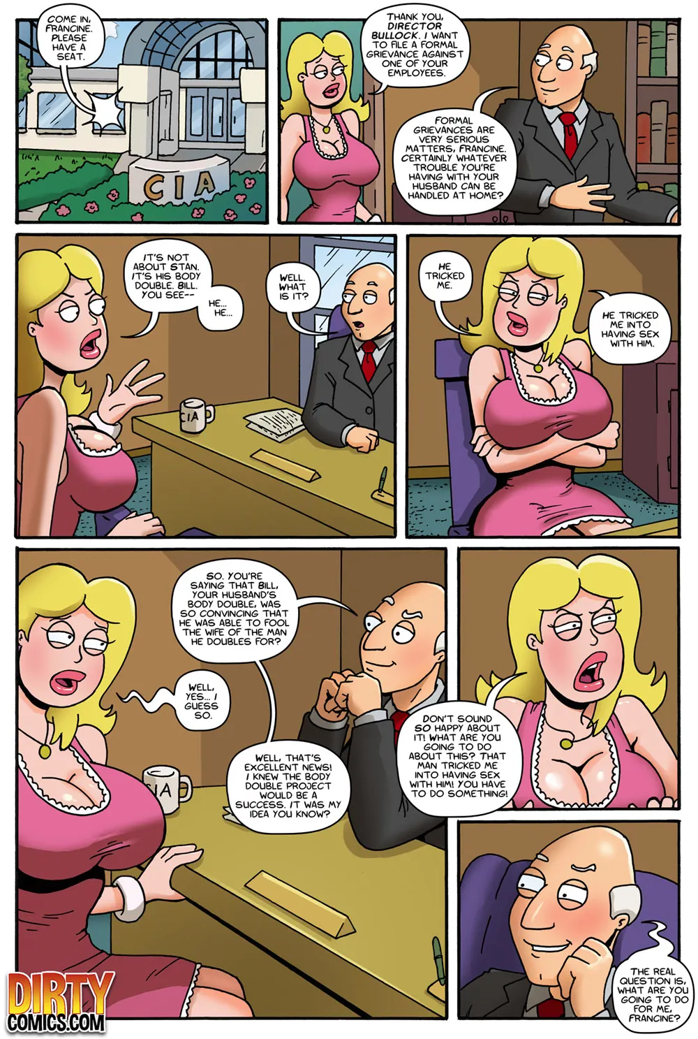 American MILF American Dad!  (Chapter 01) — page 7