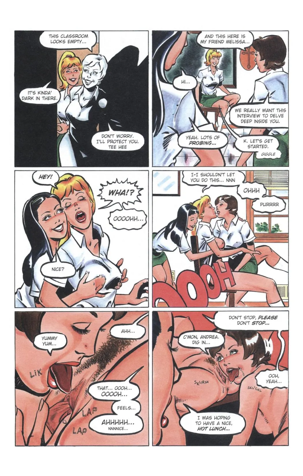 Housewives At Play  (Chapter 13 - Rainy Day Cooze) — page 17
