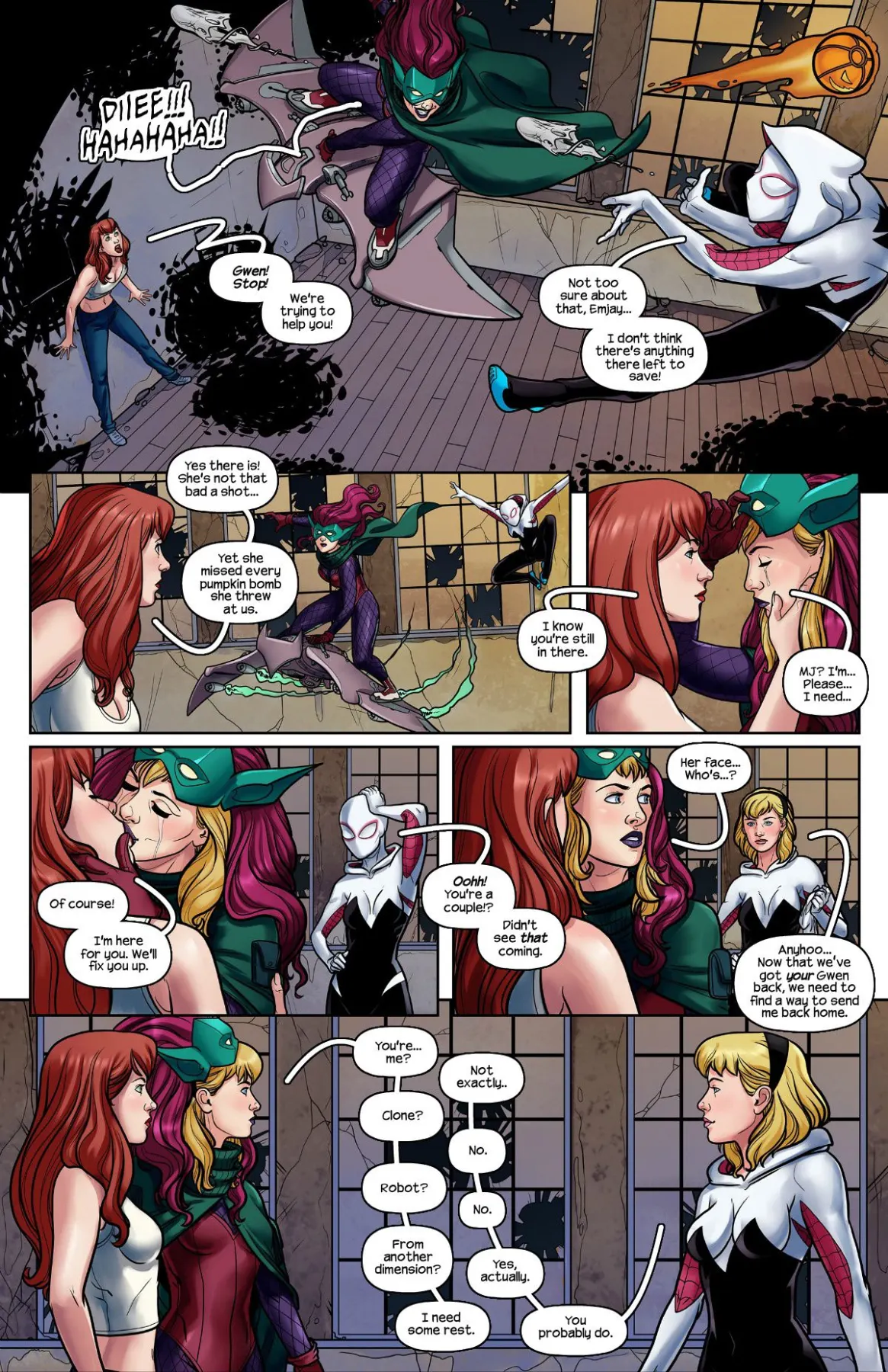 Ghost Spider VS. Green Goblin Spider-Man  (Chapter 01) — page 3