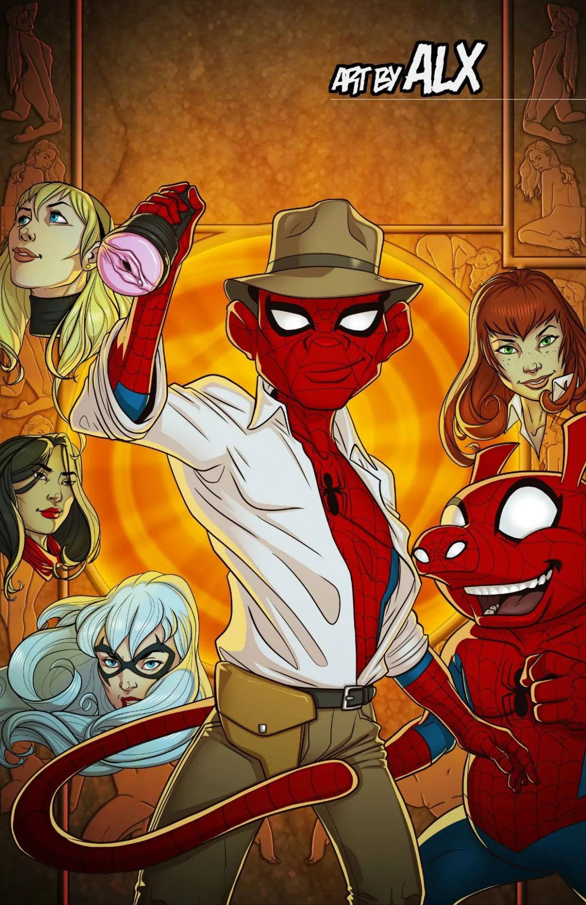 Raiders Of The Sexverse Spider-Man  (Chapter 01) — page 13