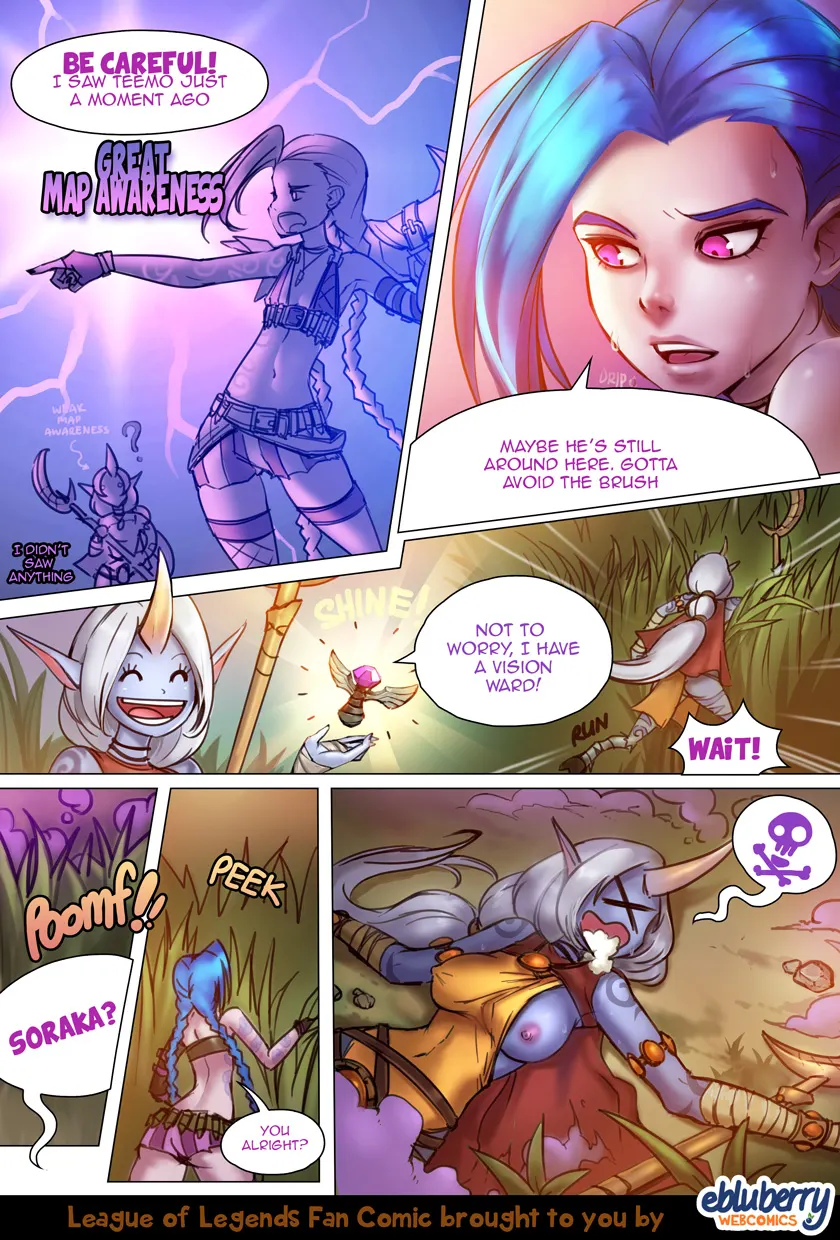 Jinx X Teemo League Of Legends  (Chapter 01) — page 2