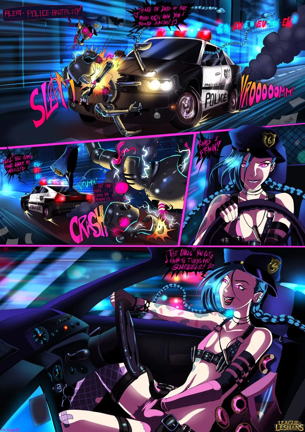 Police Brutality League Of Legends  (Chapter 01) — page 9