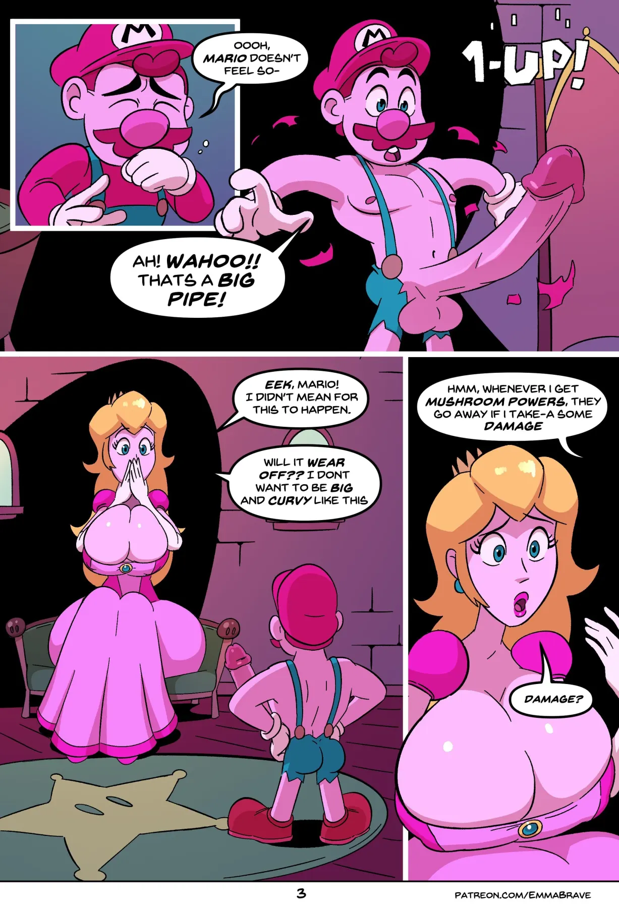 Peaches - Super Mario Bros  (Chapter 01) — page 3