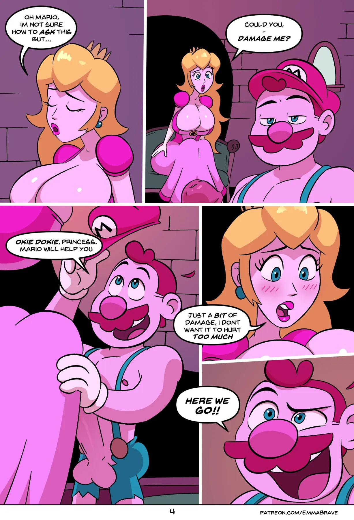 Peaches - Super Mario Bros  (Chapter 01) — page 4
