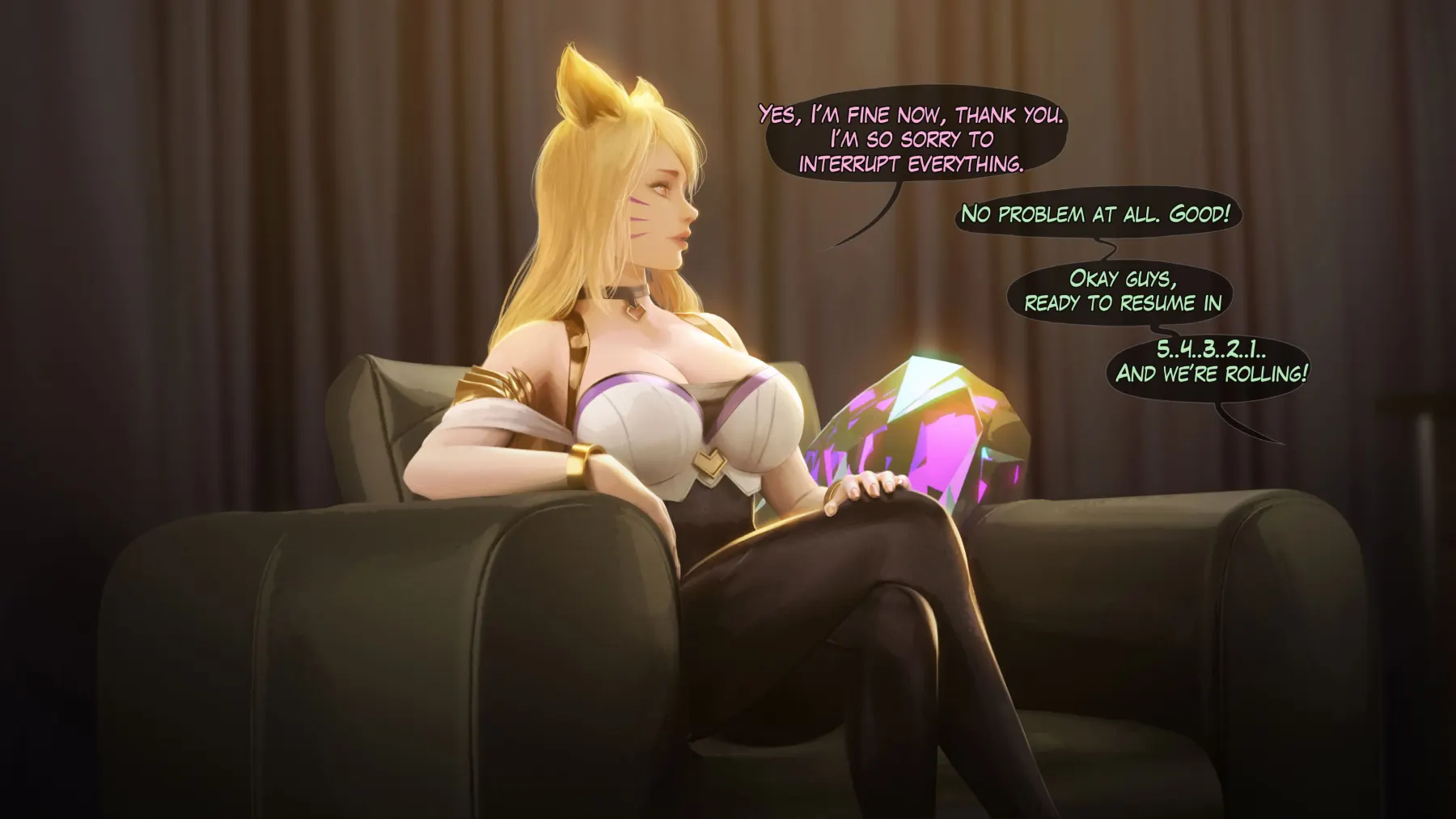 Pop Starz - Behind The Scenes League Of Legends  (Chapter 04) — page 91