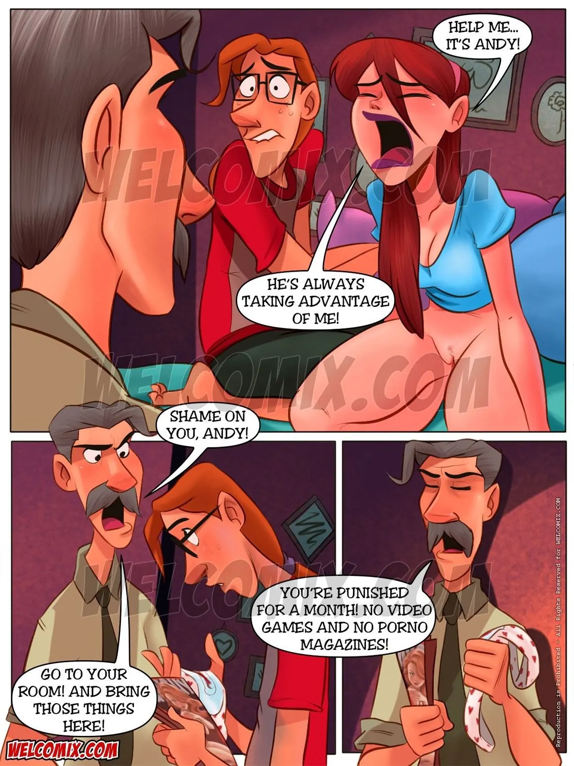 Naughty Fam  (Chapter 17 - Red Signal) — page 6