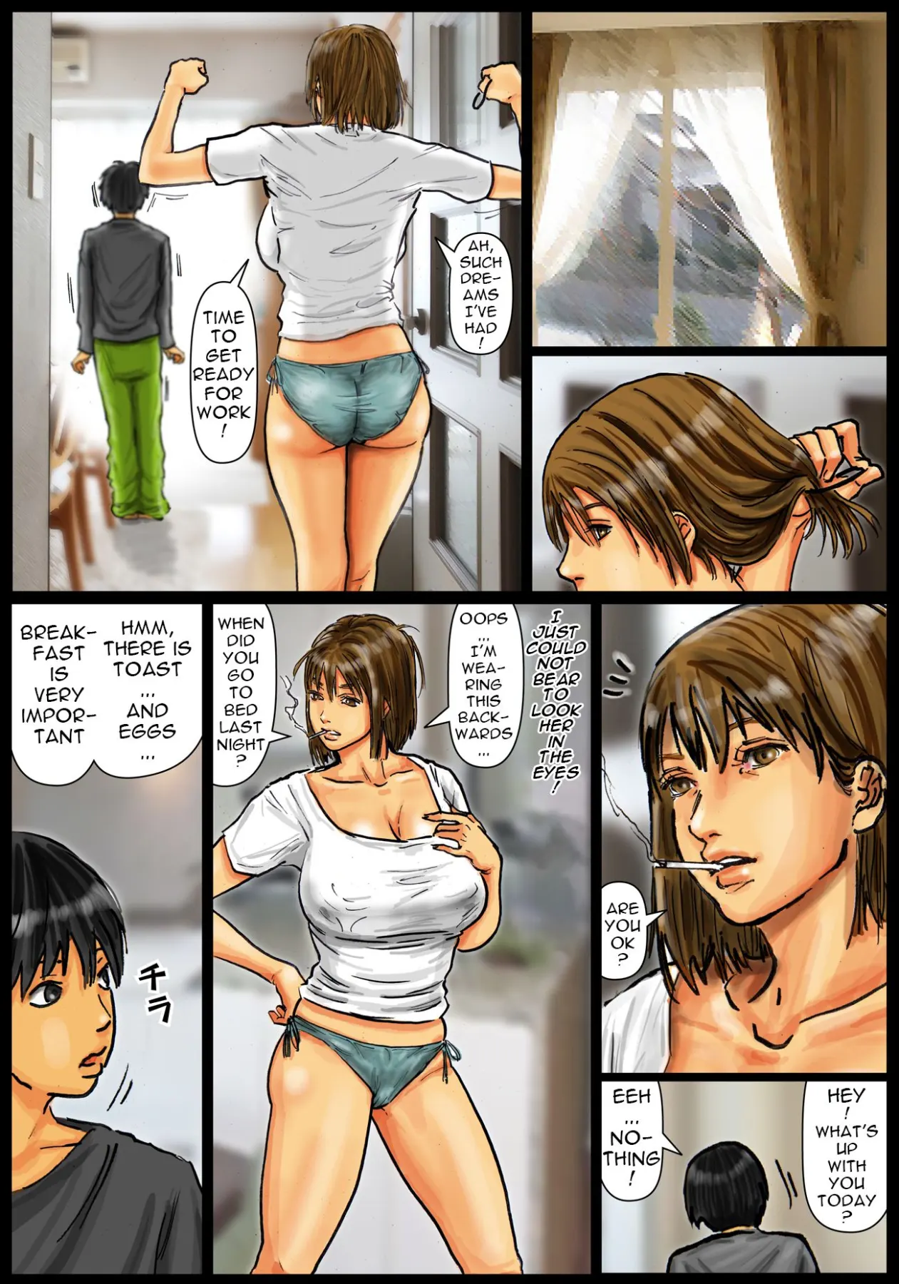Cumming Inside Mommy/s Hole  (Chapter 1) — page 86