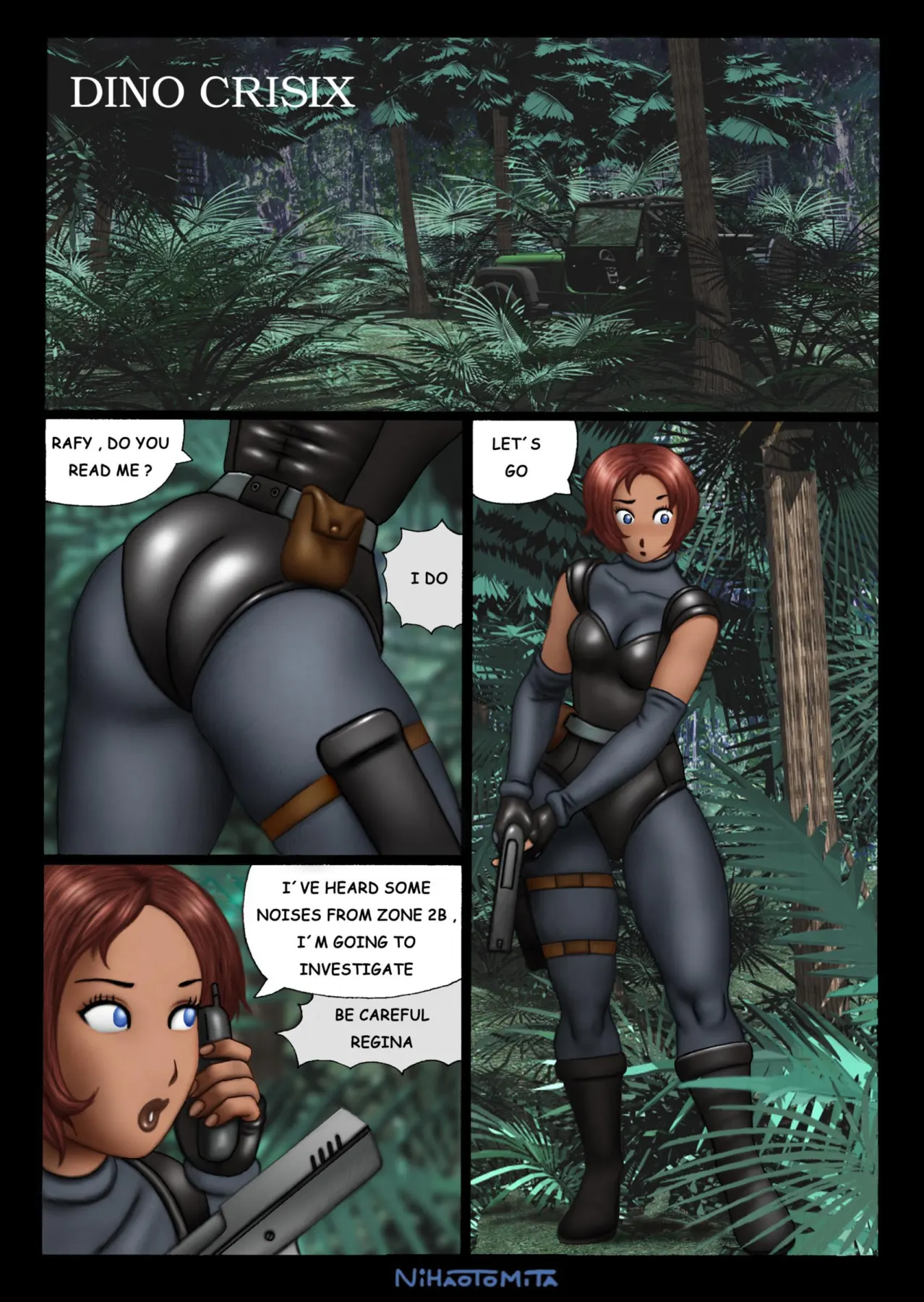 Dino Crisix Dino Crisis  (Chapter 01) — page 1