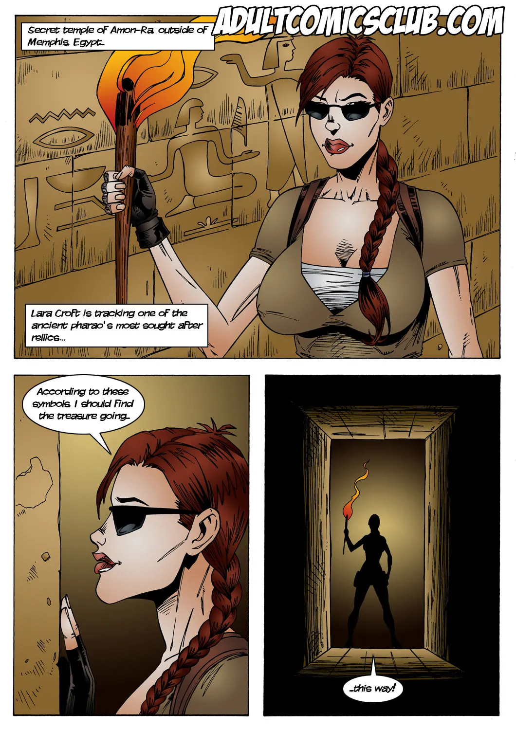Lara Croft Tomb Raider  (Chapter 02) — page 1
