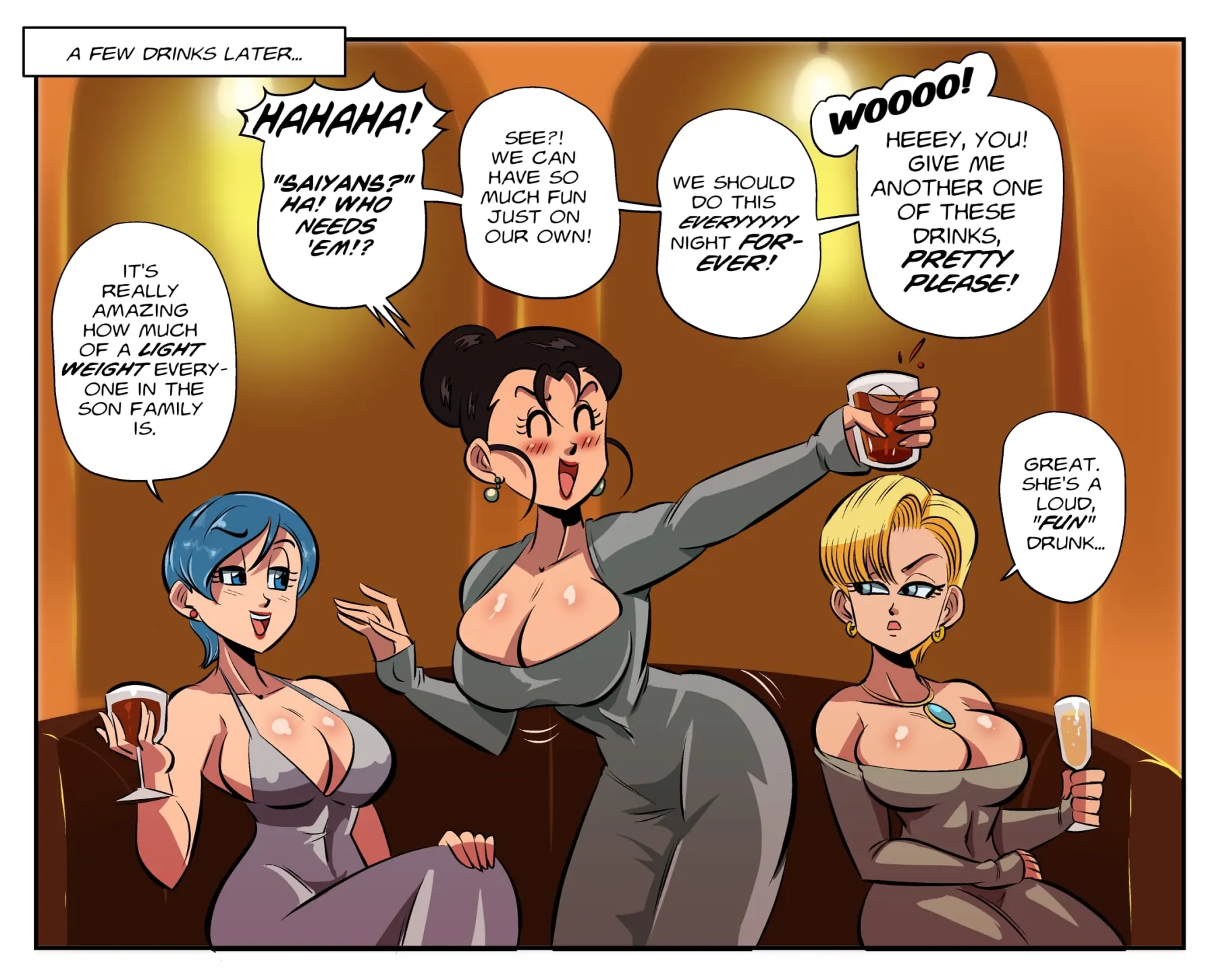 Girls Night OutDragon Ball Super  (Chapter 01) — page 3
