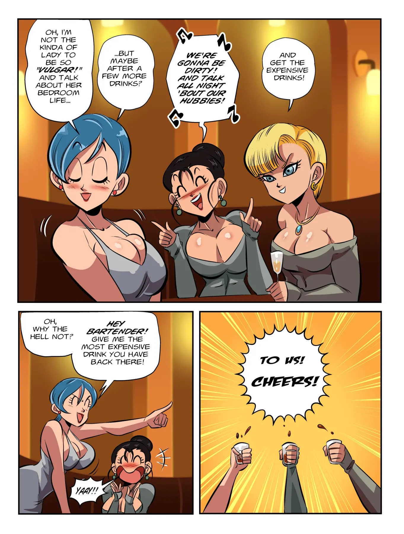 Girls Night OutDragon Ball Super  (Chapter 01) — page 8