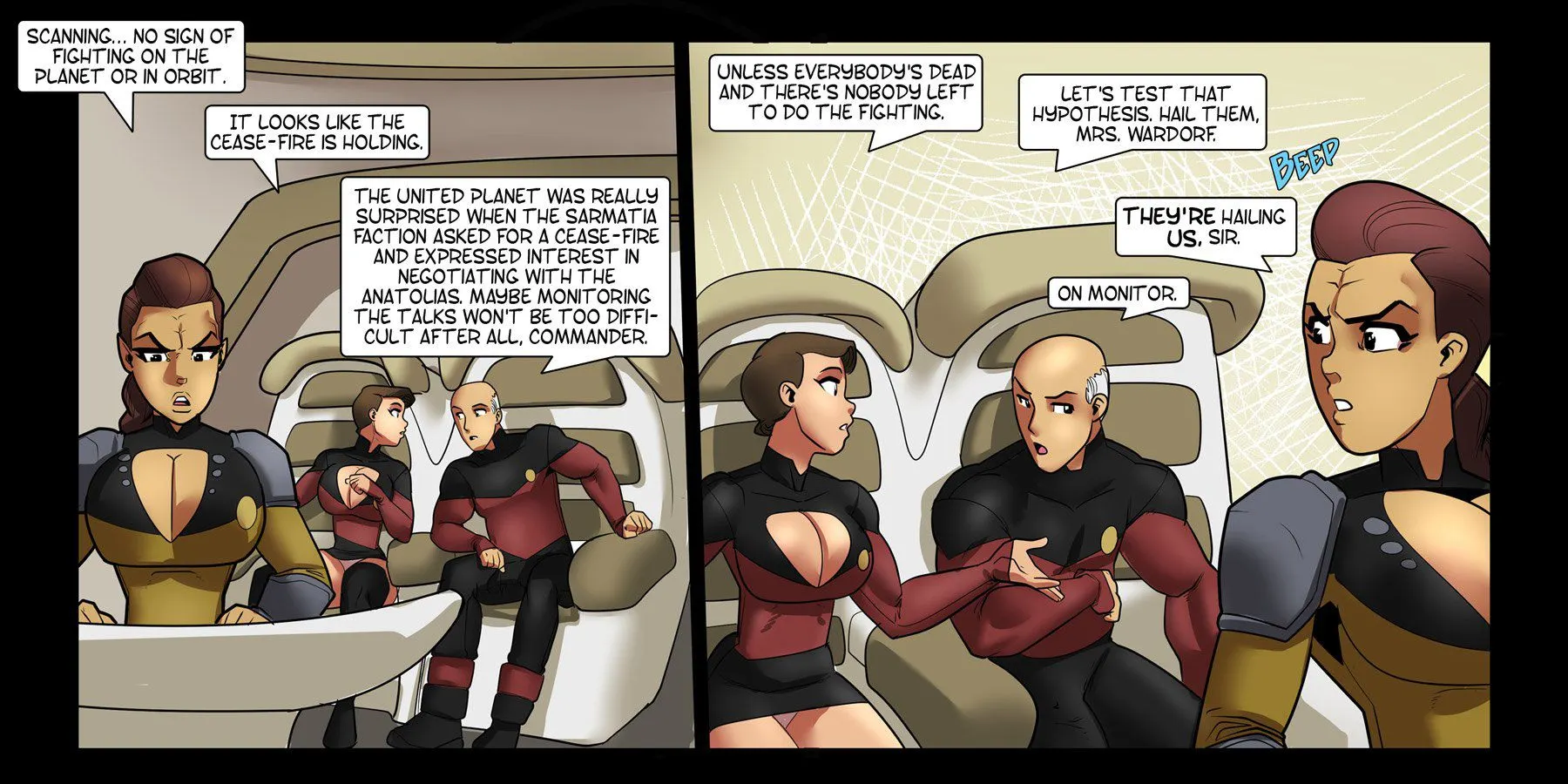 Galaxy Jaunt Star Trek  (Chapter 02) — page 10