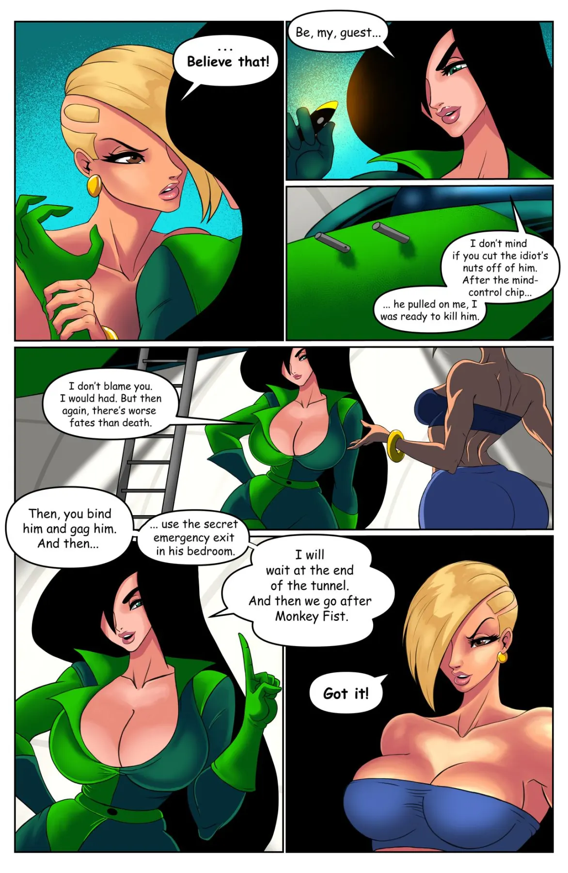 Ron Stoppable And His New Pets Kim Possible  (Chapter 02) — page 24