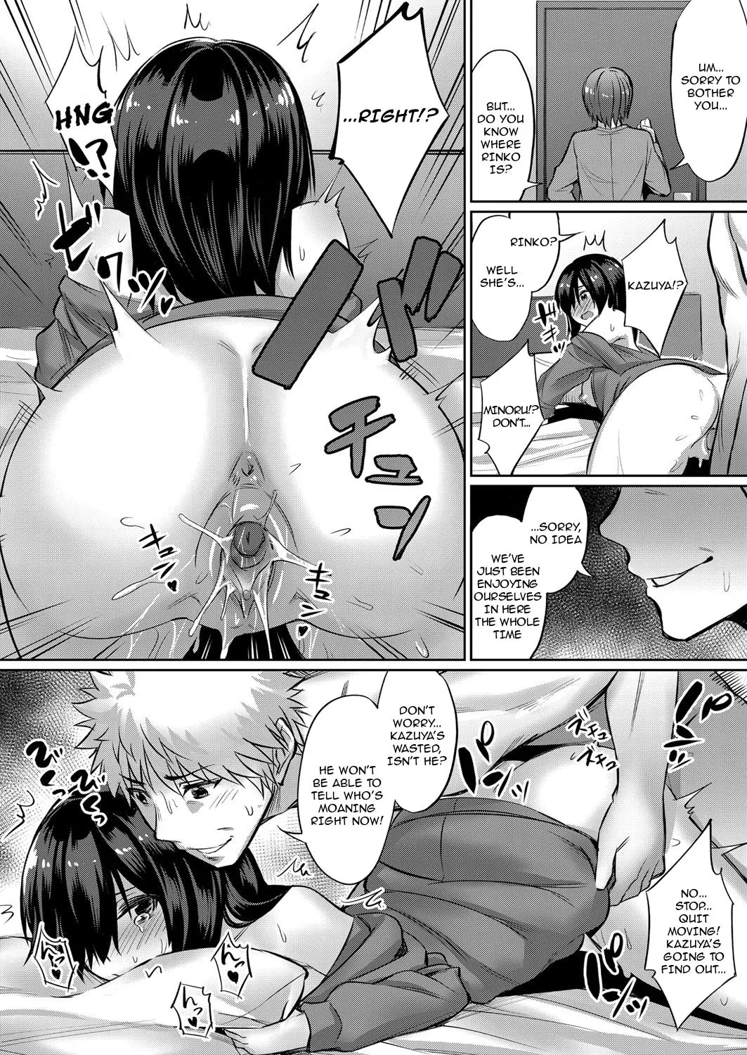 Tipsy Threesome Sex Lesson  (Chapter 01) — page 14