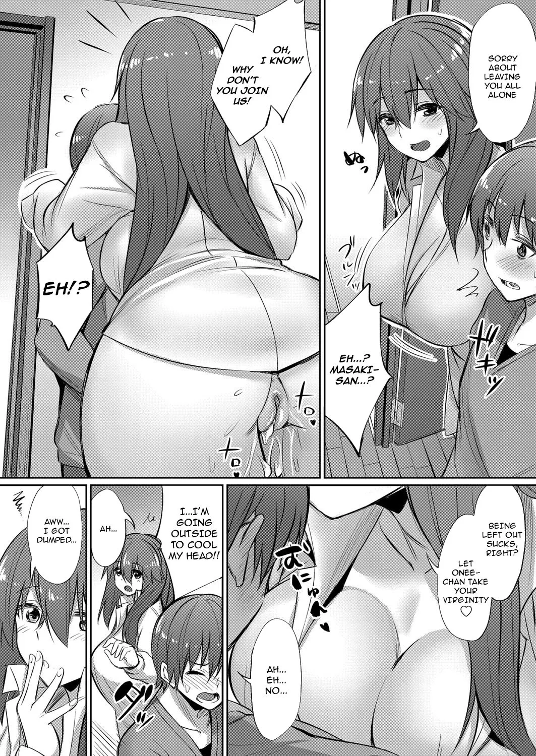 Tipsy Threesome Sex Lesson  (Chapter 01) — page 17