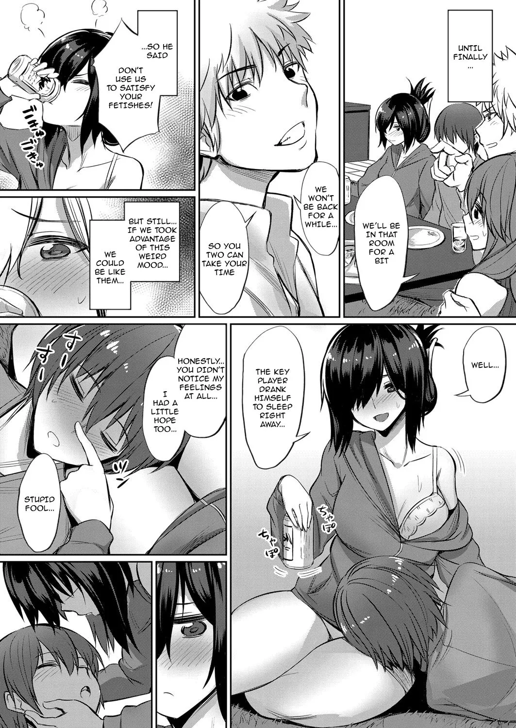Tipsy Threesome Sex Lesson  (Chapter 01) — page 3